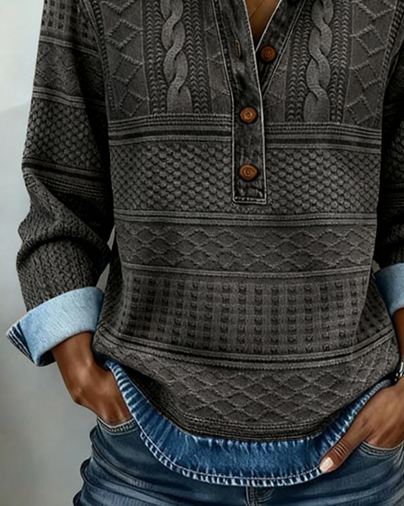 Modern Half-Zip Sweatshirt