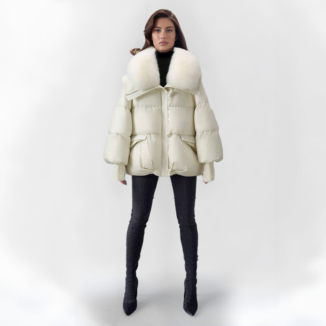 Monika - The Elegant Faux Fur Coat