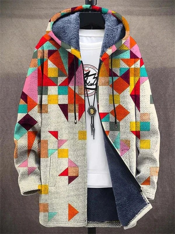 Willem – Elegant Knit Cardigan Printed