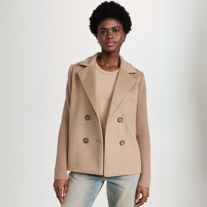 Helen- Knitted Blazer Coat