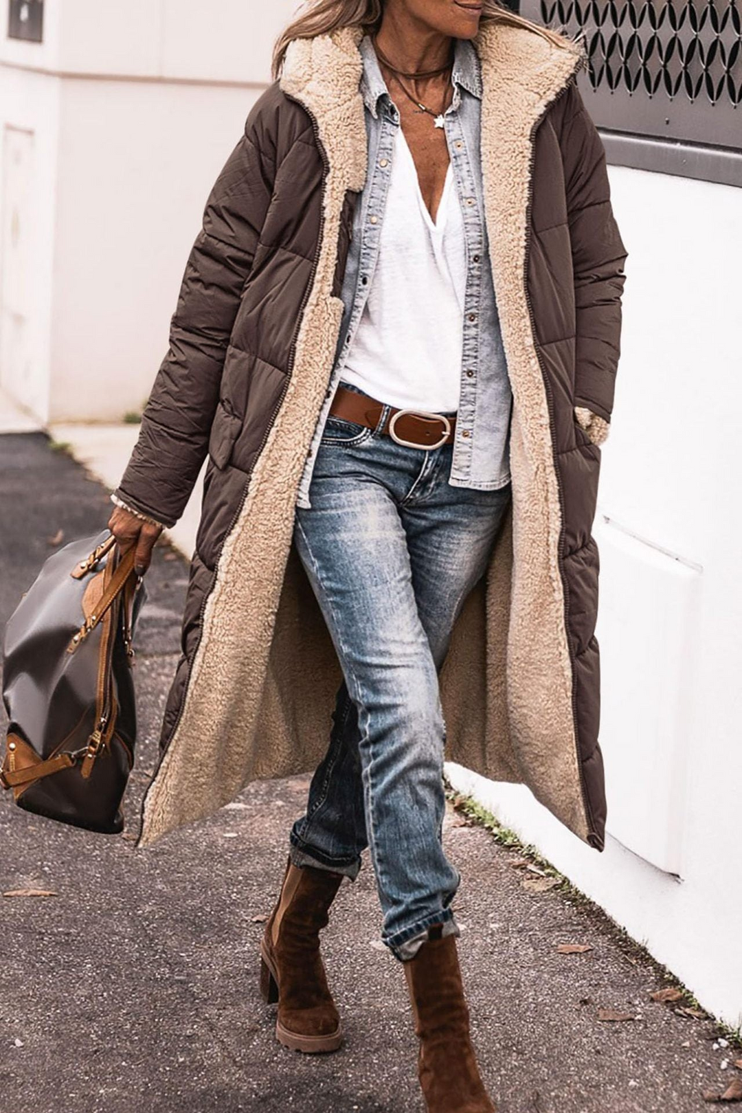 Sasha - Premium Elegant Reversible Coat