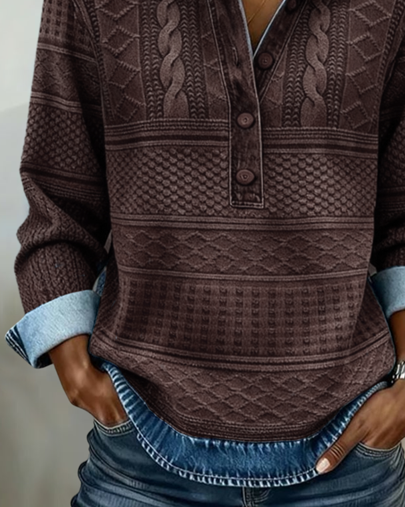 Modern Half-Zip Sweatshirt