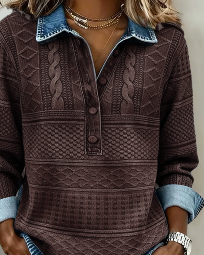 Modern Half-Zip Sweatshirt