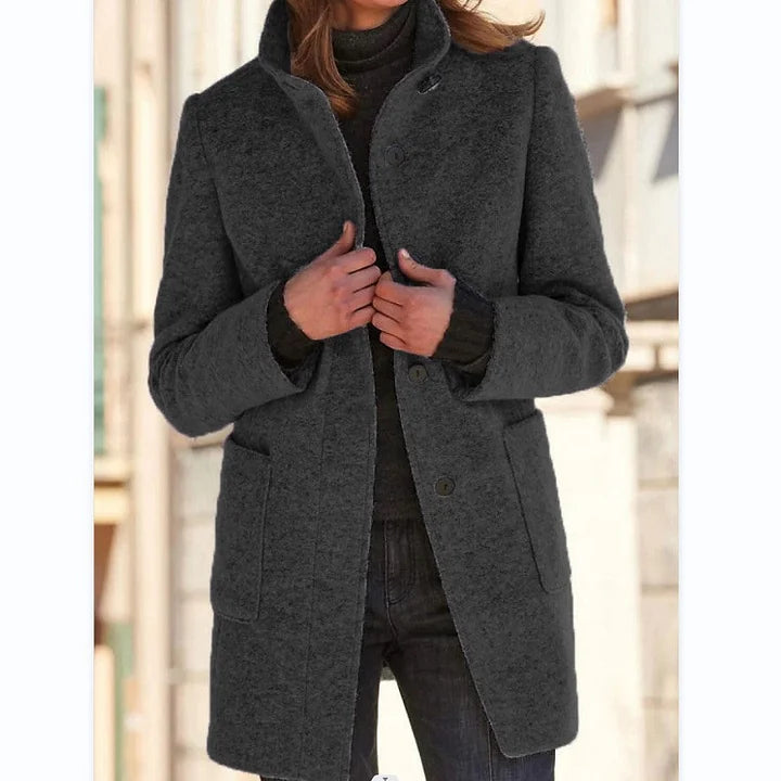 Janny - Sleek Windbreaker Coat