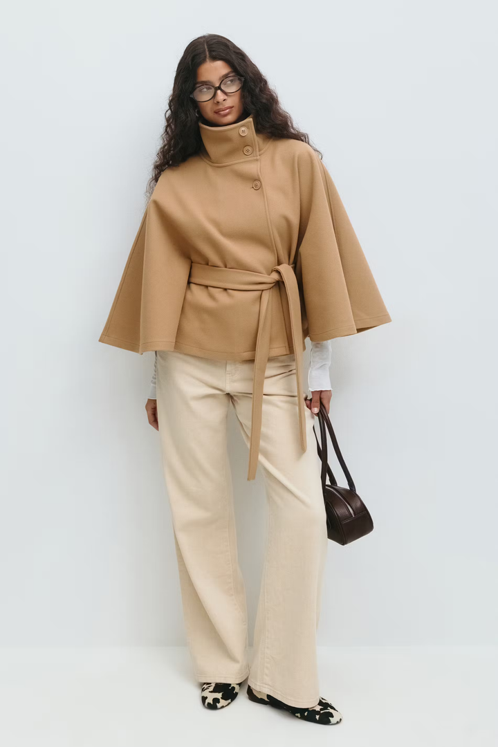 EVELYRAEN – ELEGANT WOMEN’S BELTED COAT