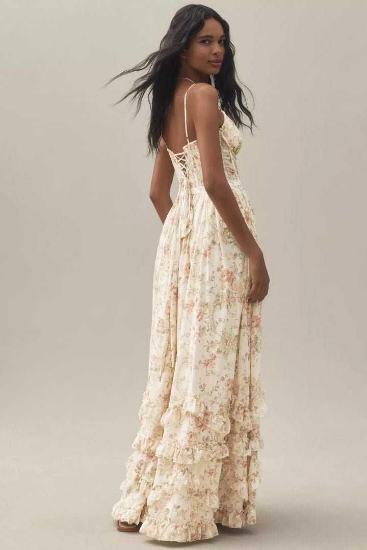 Alira - Elegant Floral Summer Dress