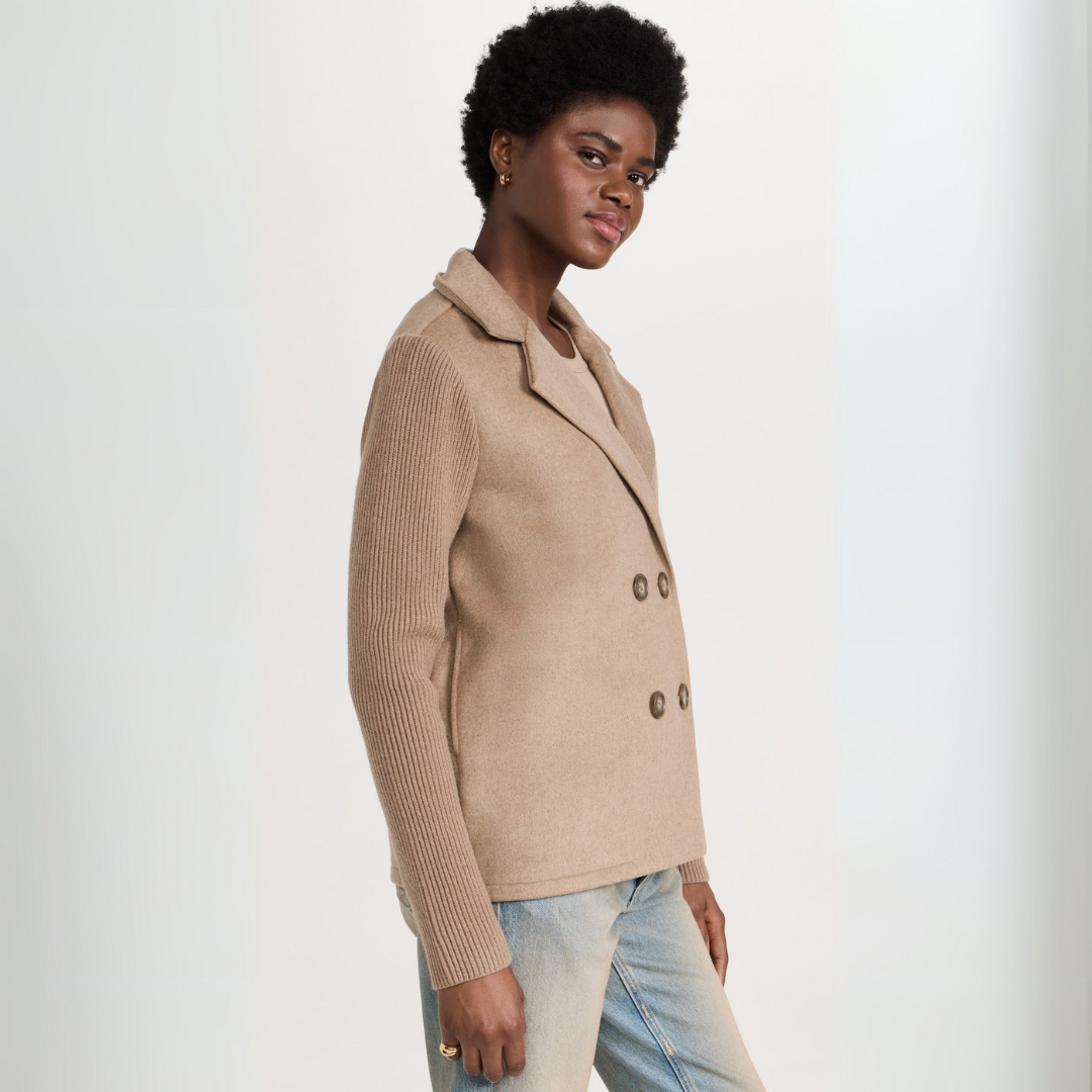 Helen- Knitted Blazer Coat