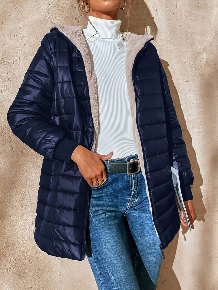 Michèle - Long Waterproof and Elegant Coat