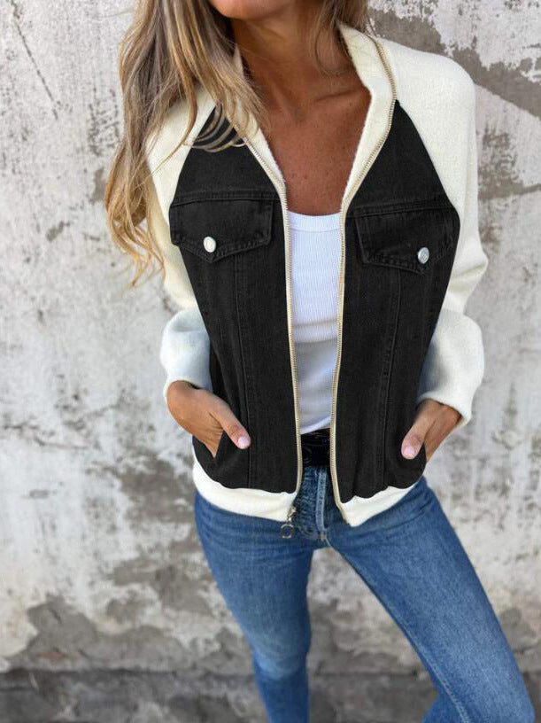 Liora - Lightweight Cotton Zip-Up Jacket
