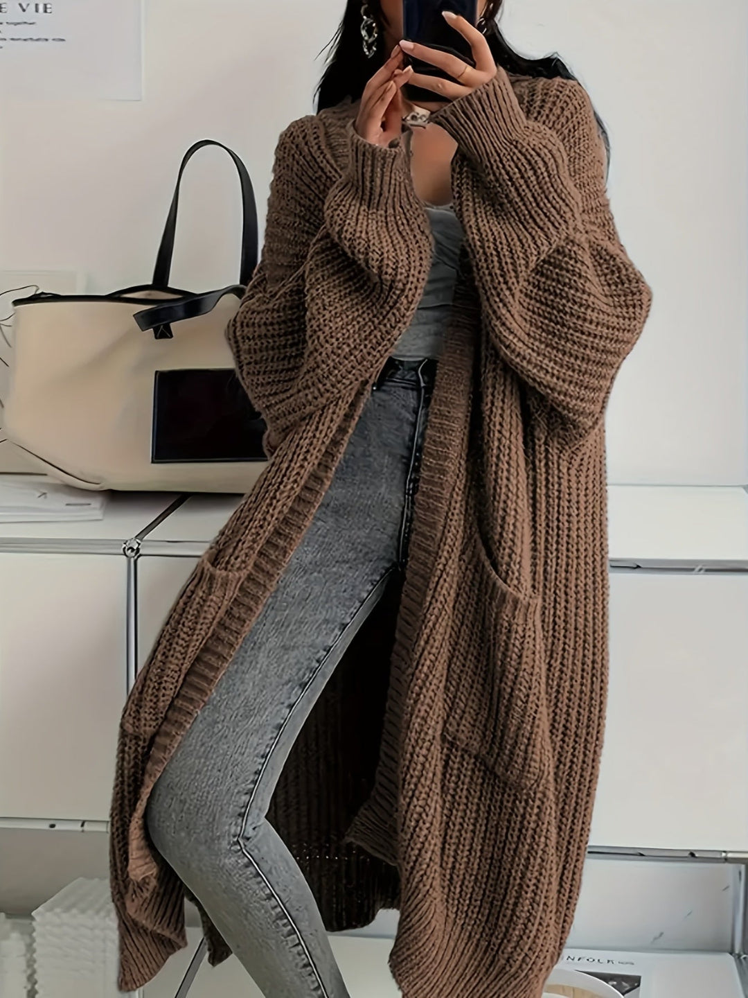 Alice - Cozy Confidence Longline Cardigan