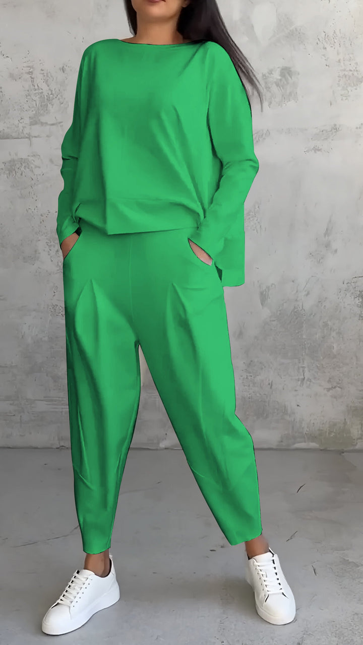 AVRA – COSY TWO-PIECE SET (SORT)