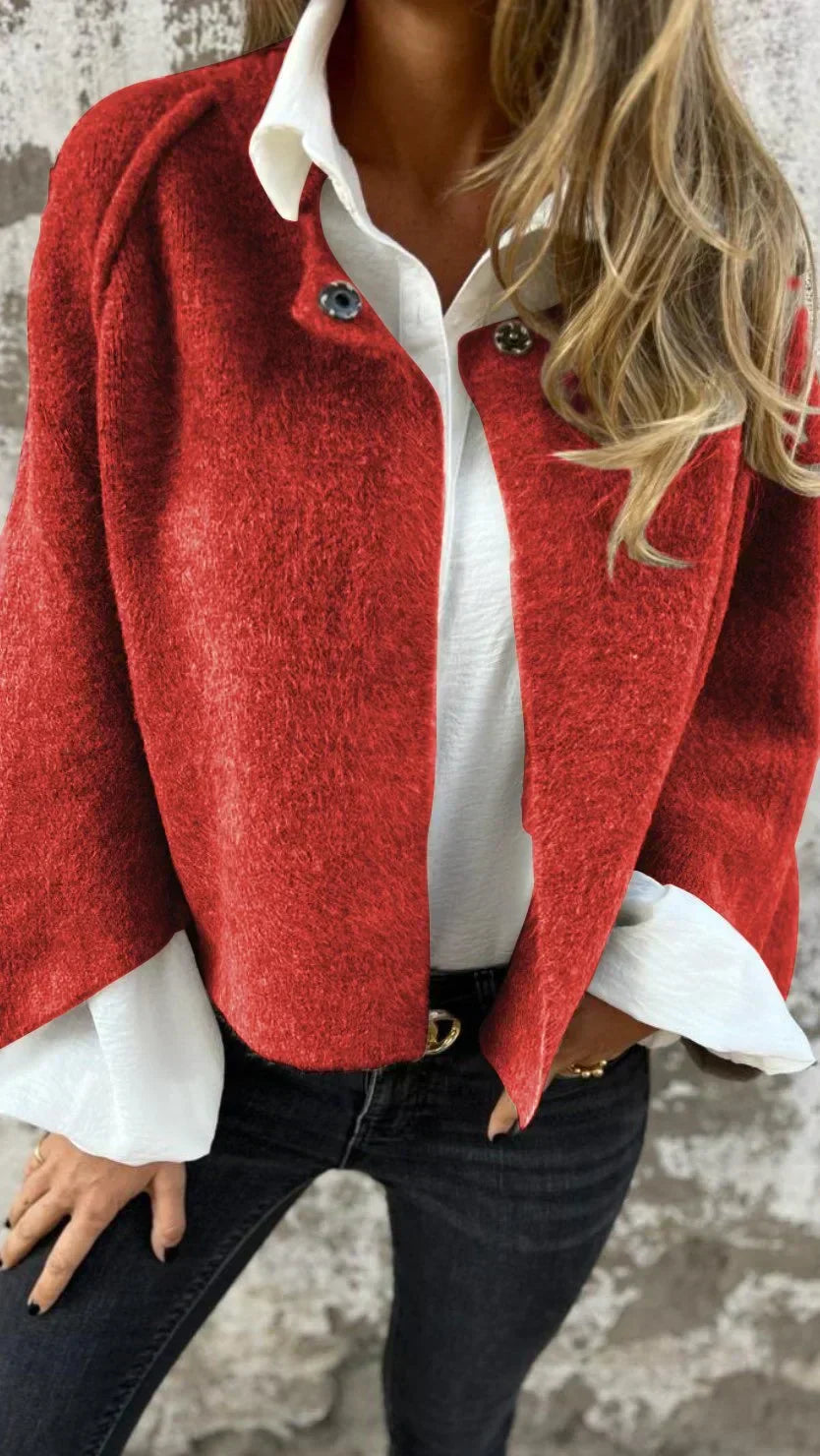 Sophia - Timeless Elegance in a Wool Coat