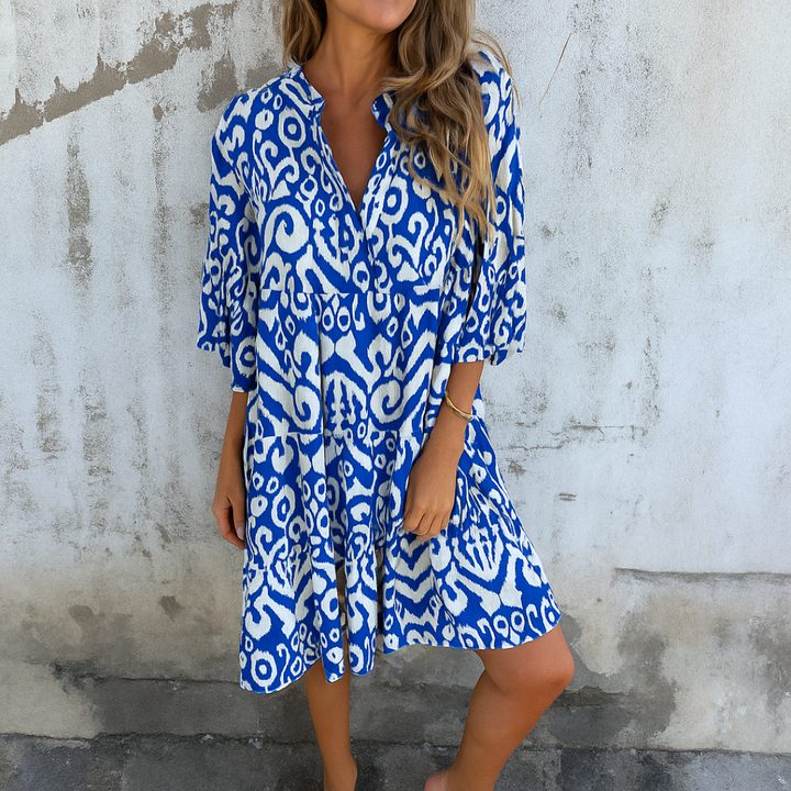 Emily™ | Elegant dress with V-neck