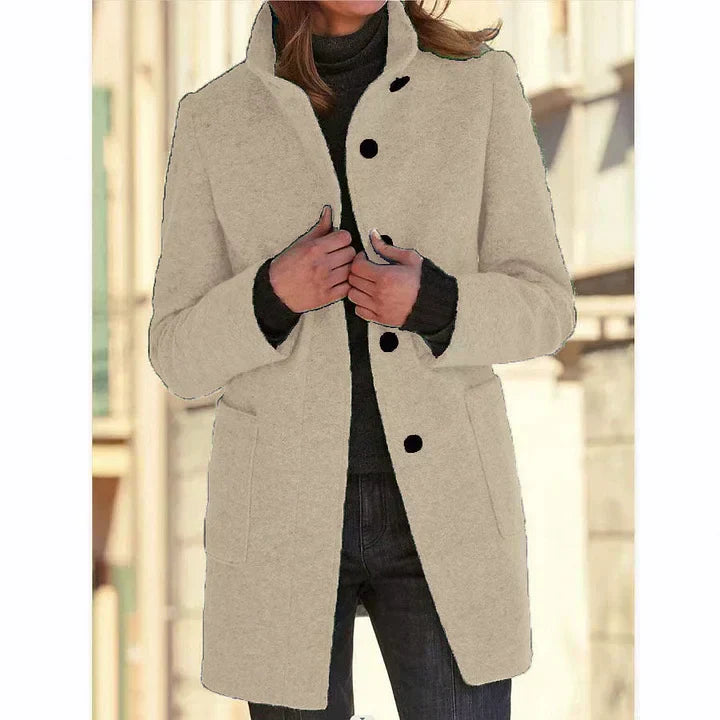 Janny - Sleek Windbreaker Coat