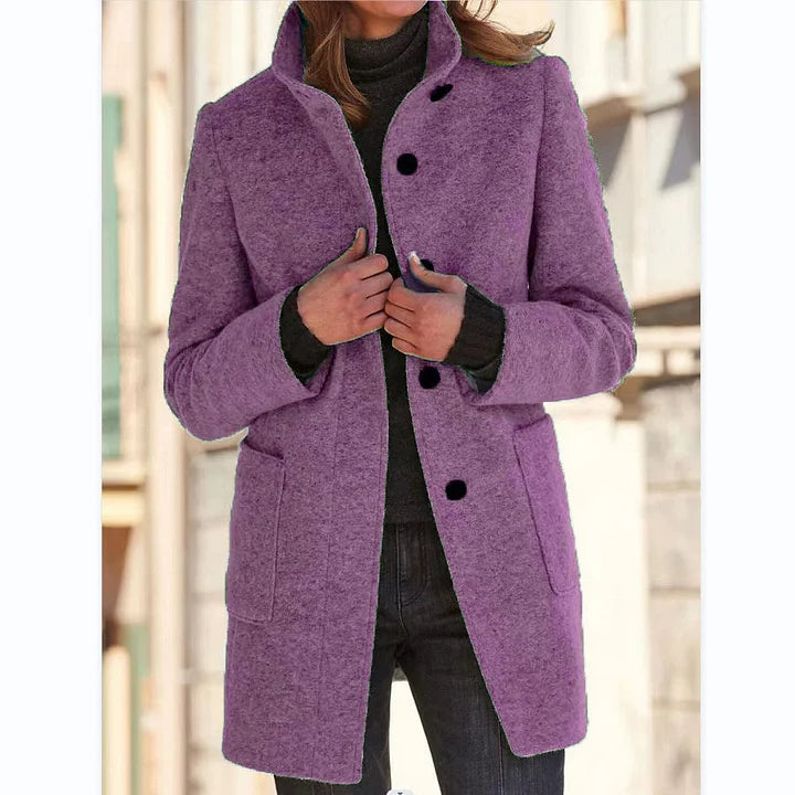 Janny - Sleek Windbreaker Coat
