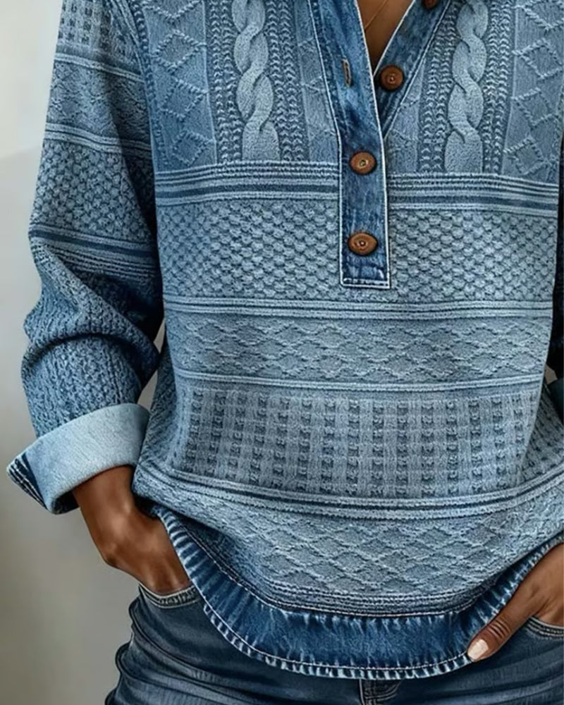 Modern Half-Zip Sweatshirt