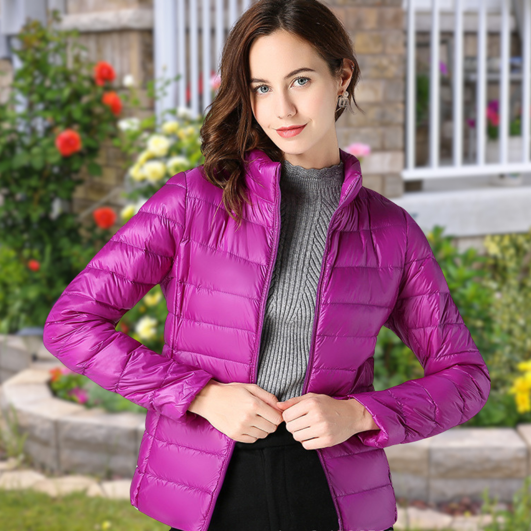 Seraphina | White Down Waterproof Jacket