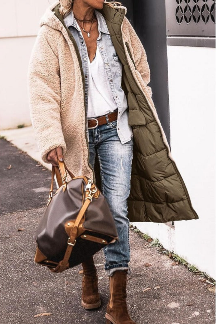 Sasha - Premium Elegant Reversible Coat