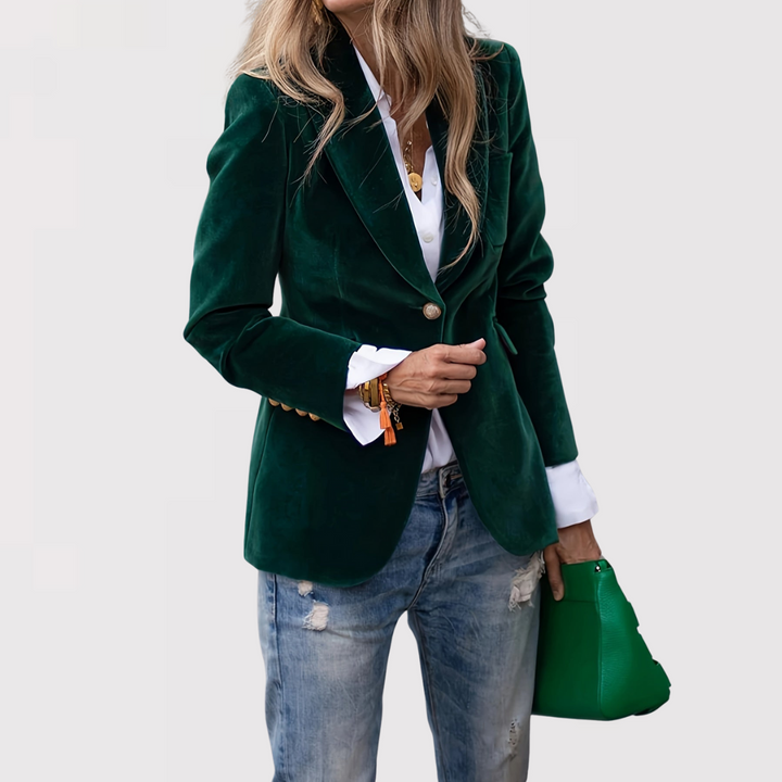 MARLENA - Luxurious Velvet Jacket