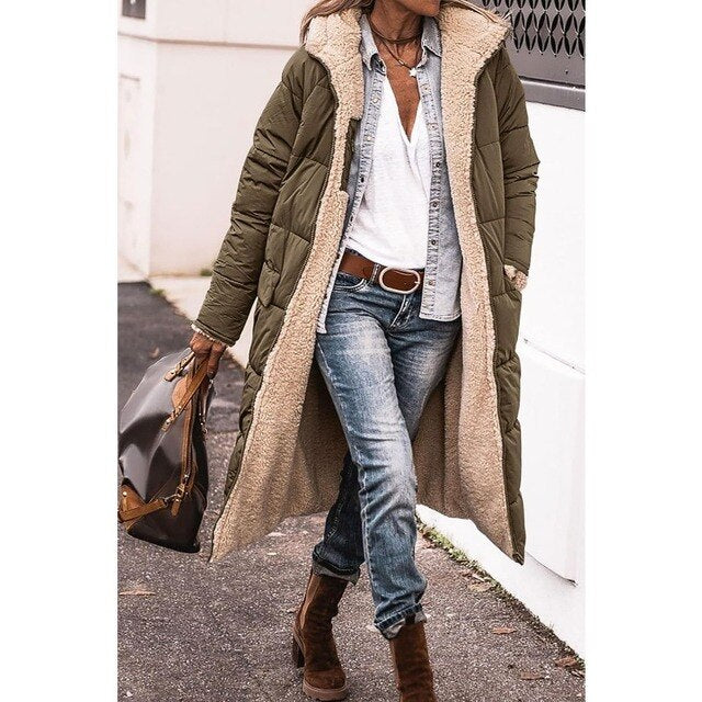 Ariella - Longline Sherpa Coat