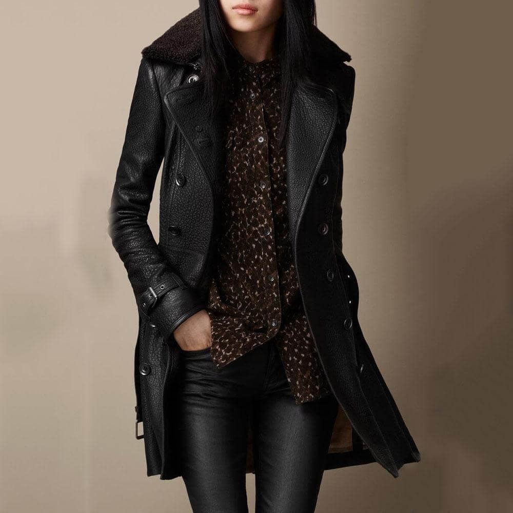 Oceane – Stylish Luxury Winter Trench Coat
