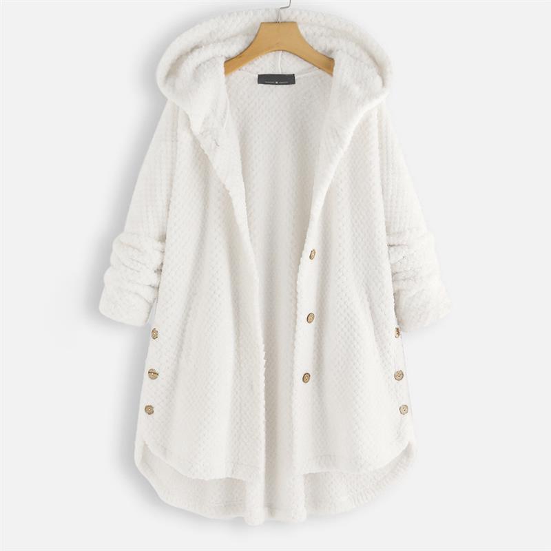 Serenovelle  – WINTER HOODED DOUBLE-FACED FLEECE COAT