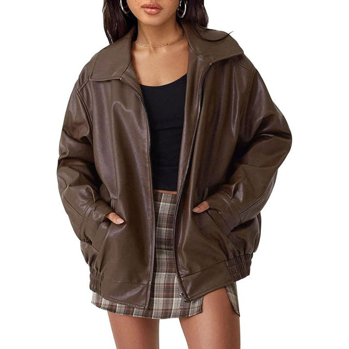 KOVI – MODERN OVERSIZED VINTAGE-INSPIRED BIKER JACKET