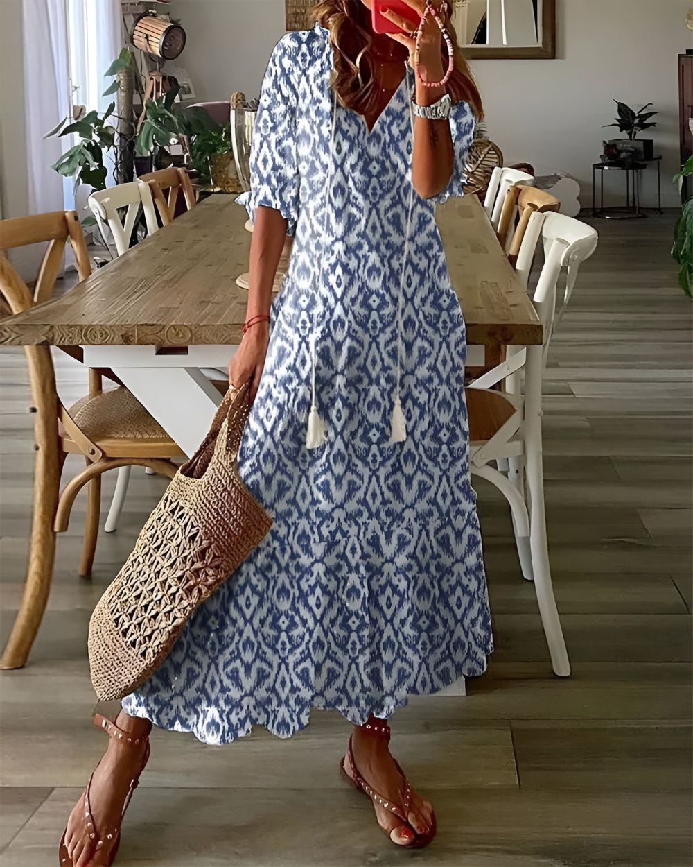 Sierra | Casual Summer Midi Dress