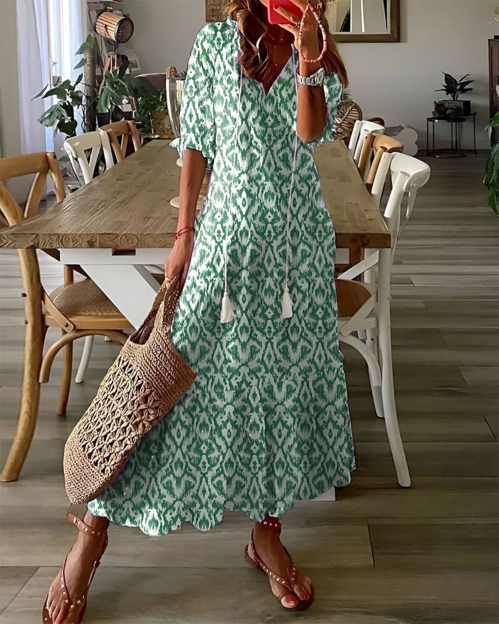 Sierra | Casual Summer Midi Dress