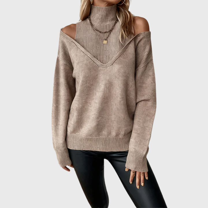 Elegant Women's Wool Sweater