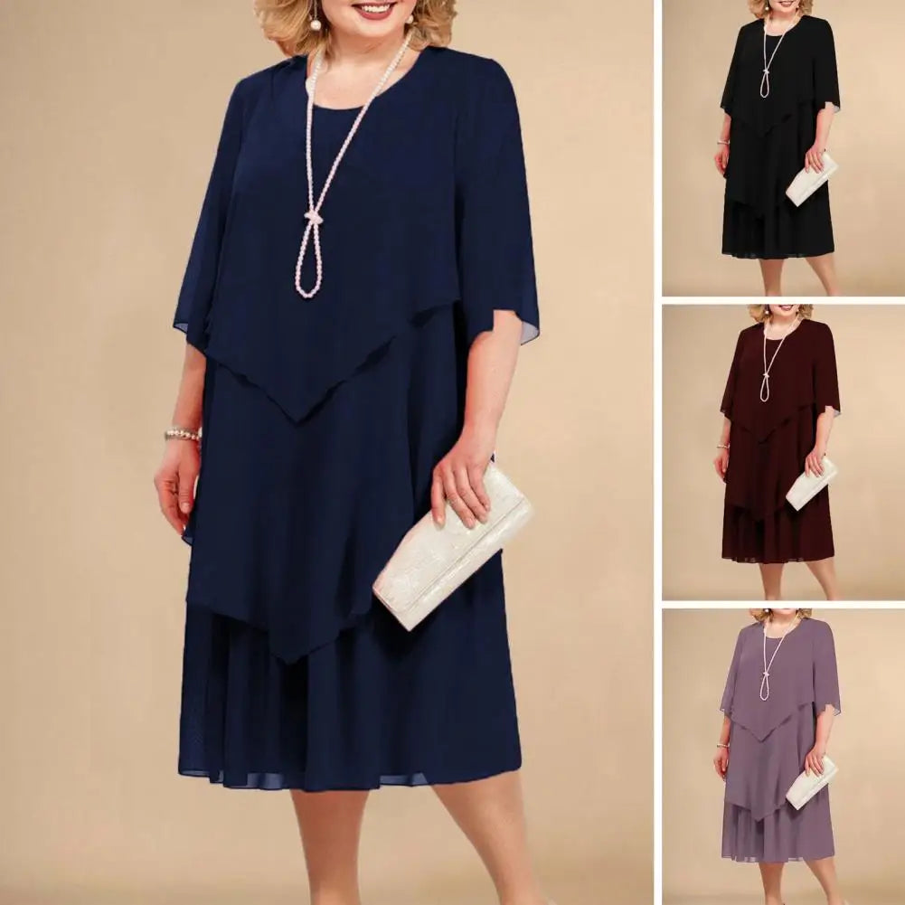 Katy | Elegant Layered Dress