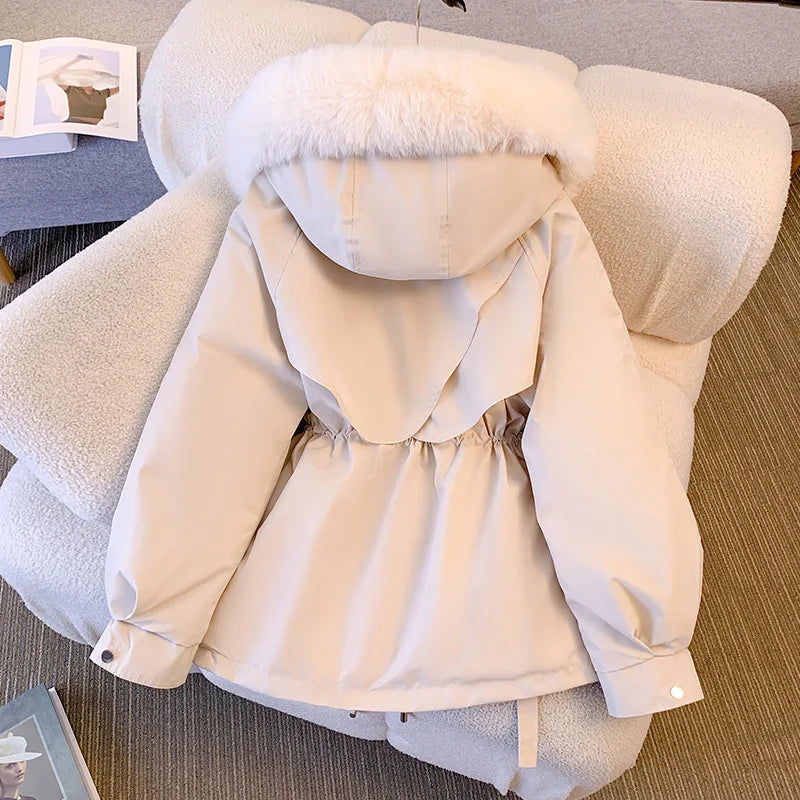 Cozzali – Fleece-Lined Hooded Puffer