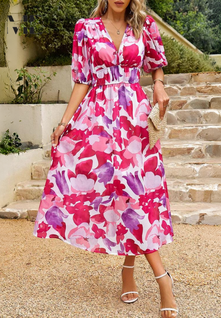 Chloe | Stylish Summer Floral Dress