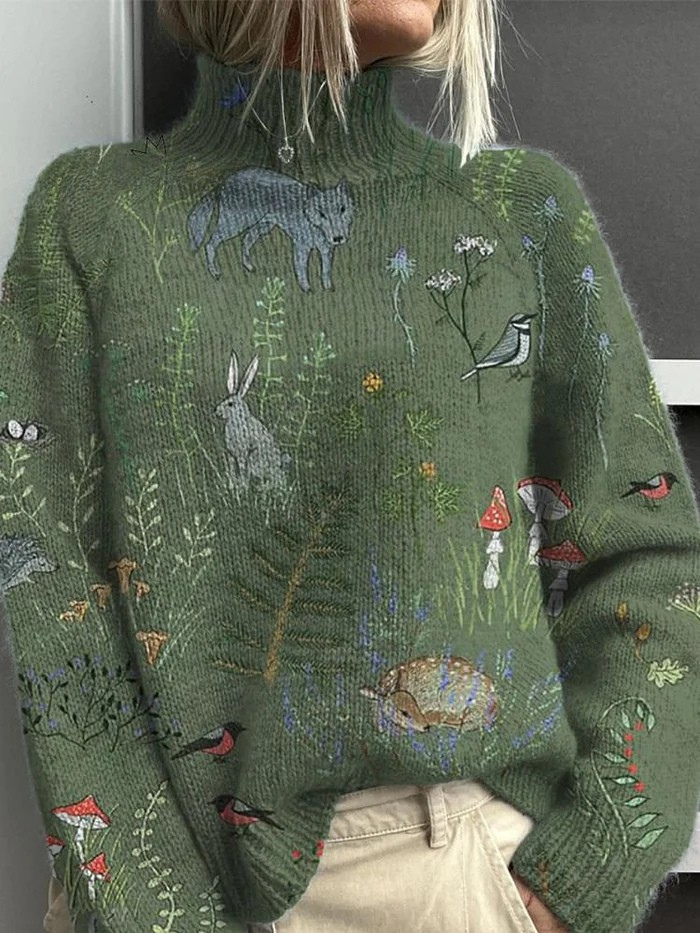 EDITH – WARM AND ELEGANT TURTLENECK SWEATER