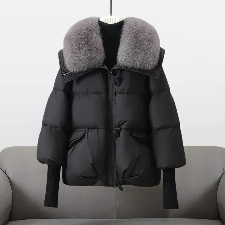 Monika - The Elegant Faux Fur Coat