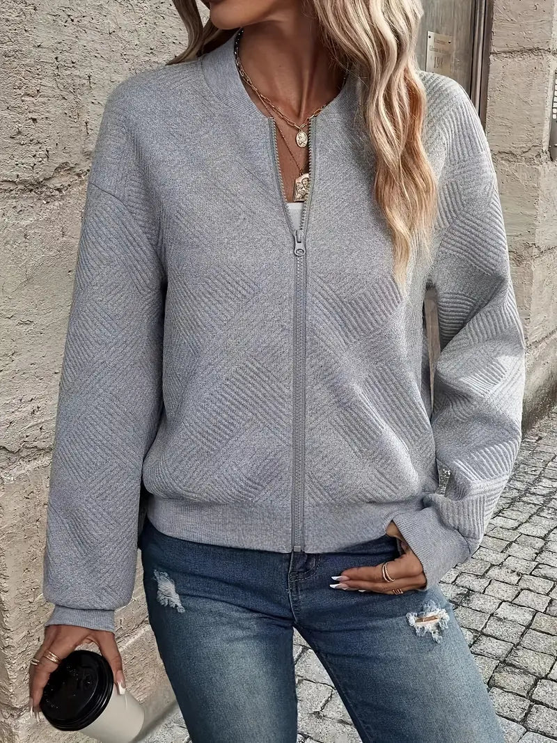 Seraphina – Spring Zipper Jacket