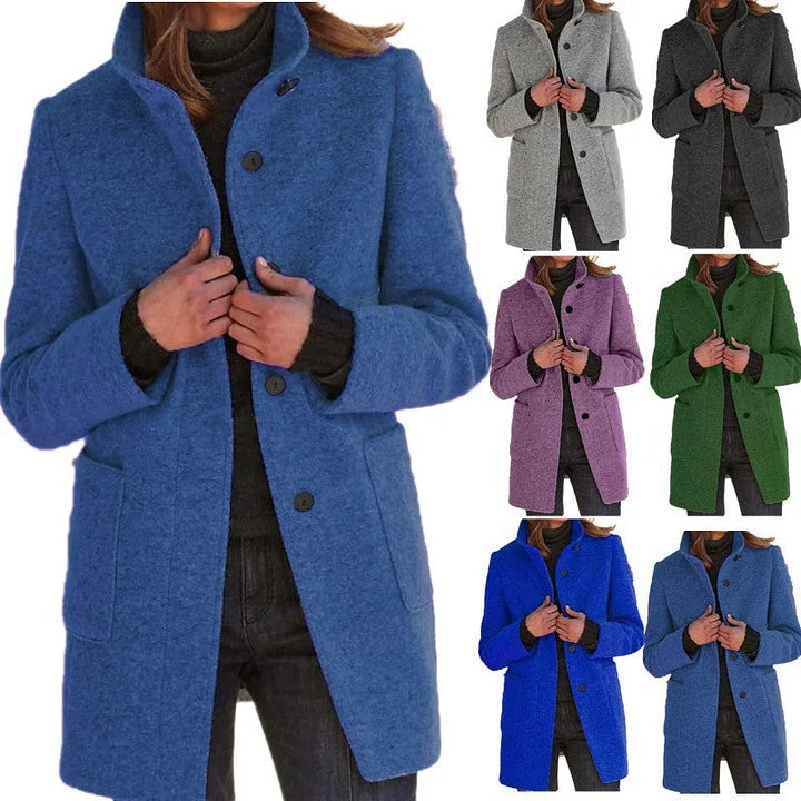 Janny - Sleek Windbreaker Coat