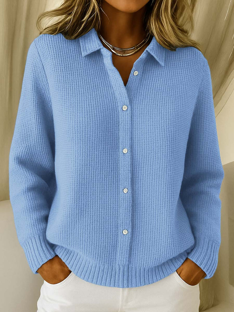Nofar | Classic Knit Cardigan with Buttons