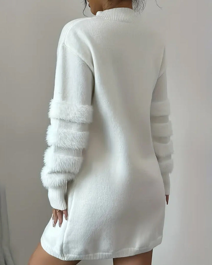 Elegant and Stylish High Neck Dress