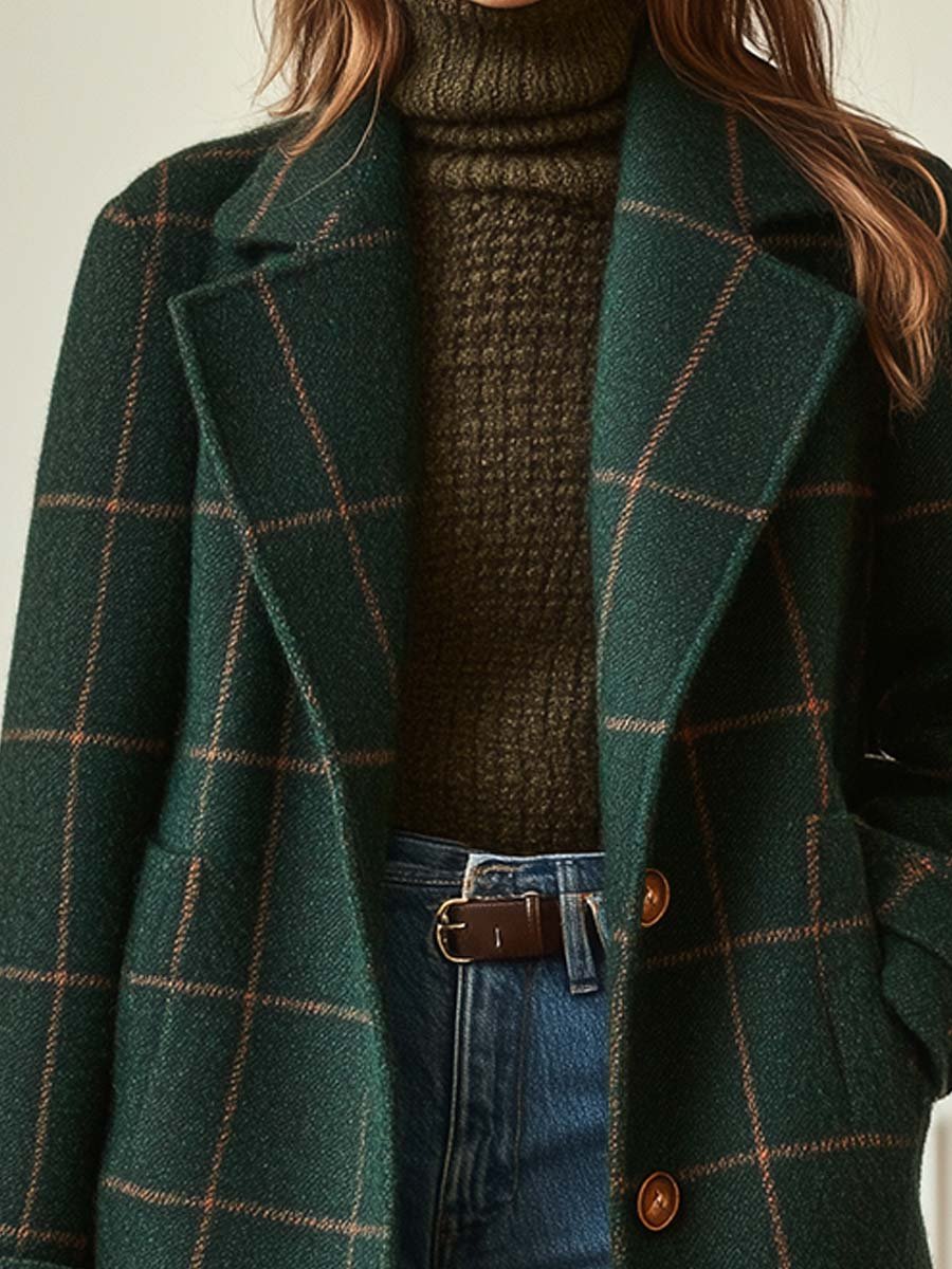 Avalynith – Chic Women’s Tweed Coat